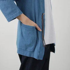 BARNS Cardigans^/ Relaxed Fit Cardigan indigo