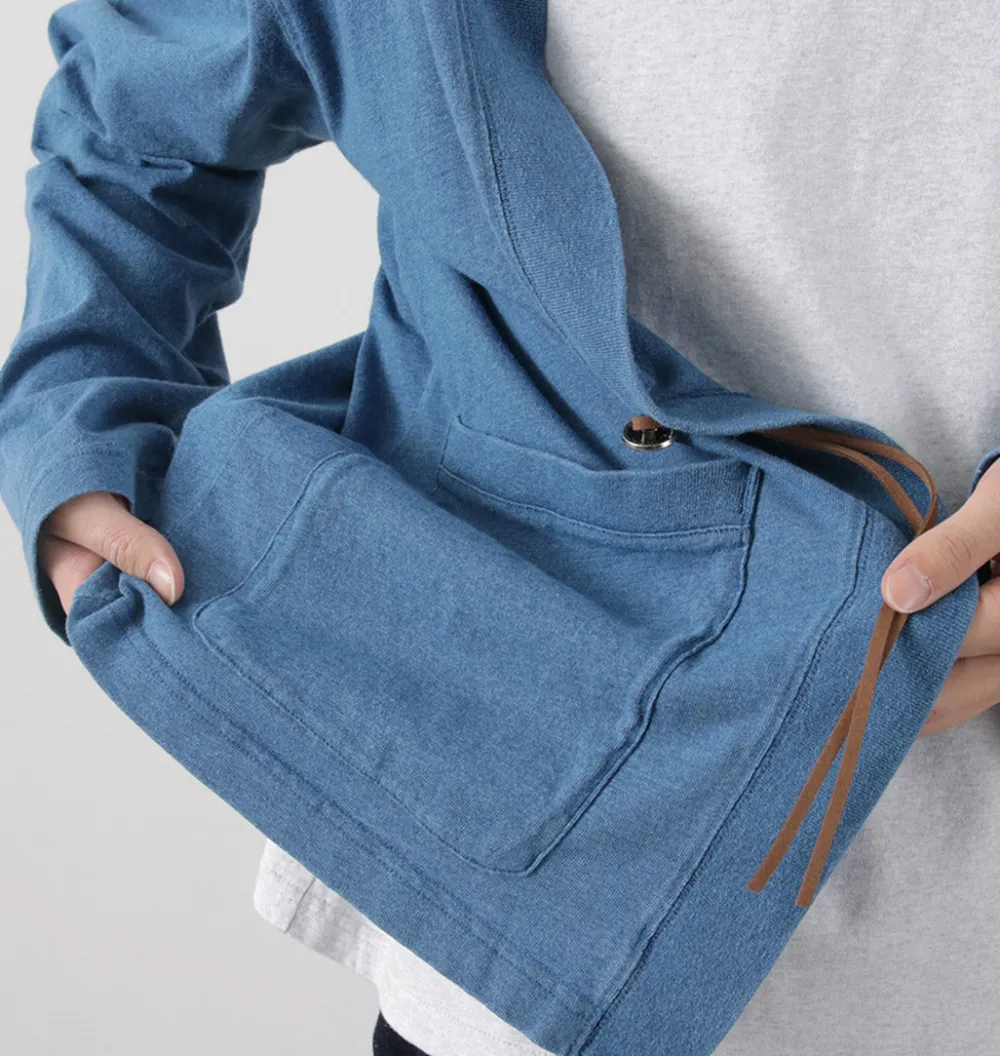 BARNS Cardigans^/ Relaxed Fit Cardigan indigo