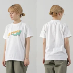BARNS T-Shirts^/ RE:PRODUCTER Short Sleeve Printed T-Shirt