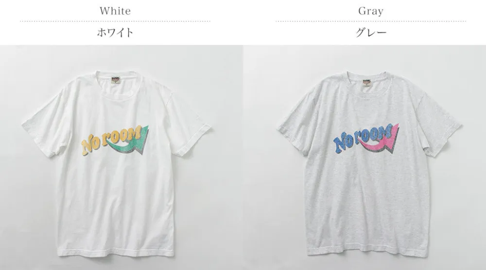 BARNS T-Shirts^/ RE:PRODUCTER Short Sleeve Printed T-Shirt