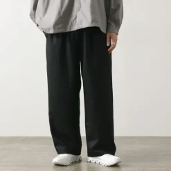 BASISBROEK Trousers^/ MOREMO Wide Pants High Count Flannel