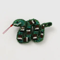 BEADED ACCESSORIES Other Goods^/ Beaded pin badge S