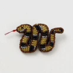 BEADED ACCESSORIES Other Goods^/ Beaded pin badge S