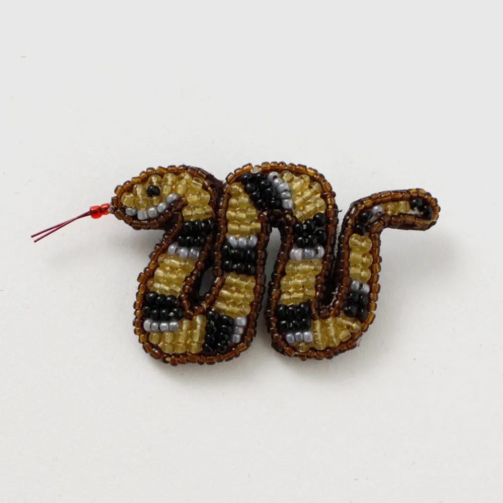 BEADED ACCESSORIES Other Goods^/ Beaded pin badge S