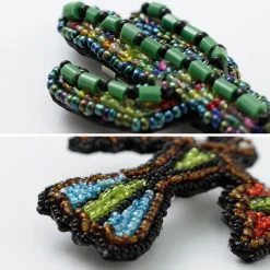 BEADED ACCESSORIES Other Goods^/ Beaded pin badge M