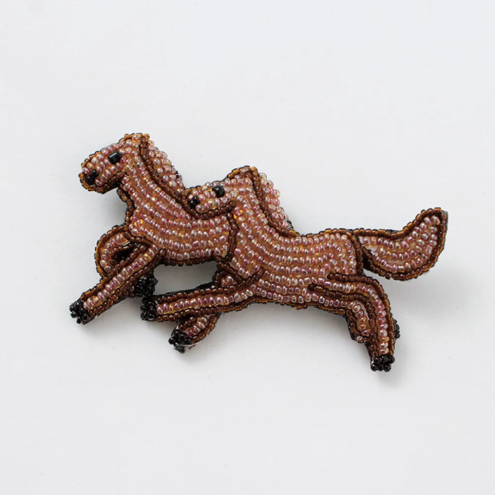 BEADED ACCESSORIES Other Goods^/ Beaded pin badge L
