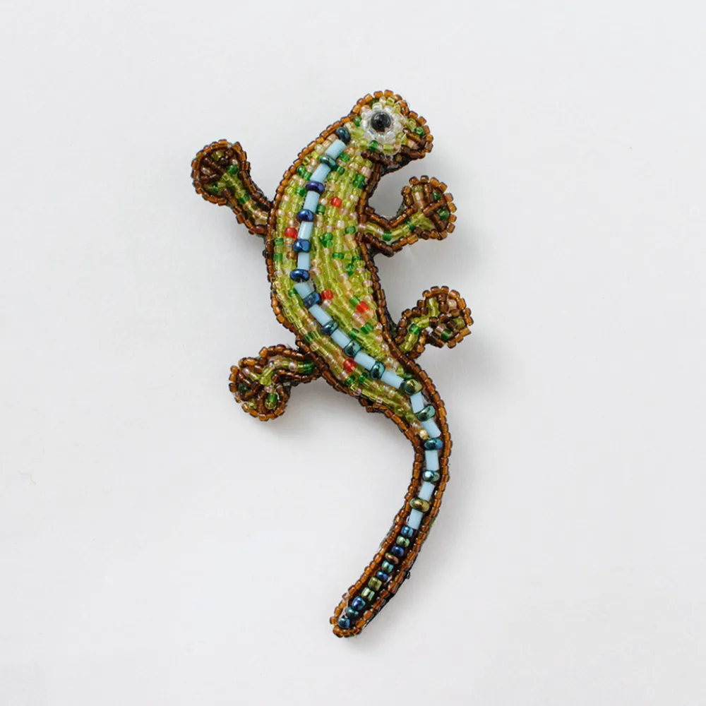 BEADED ACCESSORIES Other Goods^/ Beaded pin badge L