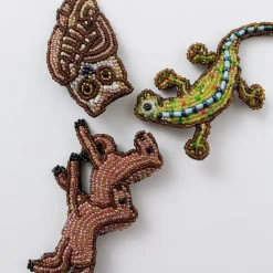 BEADED ACCESSORIES Other Goods^/ Beaded pin badge L