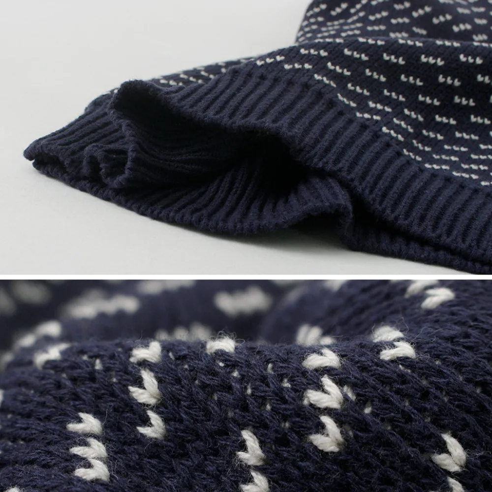 BINGHAMTON KNITTING COMPANY Knits^/ Birds Eye Crew Sweater
