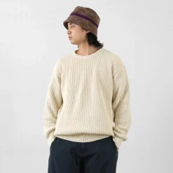 BINGHAMTON KNITTING COMPANY Knits^/ Shaker Crew Knit