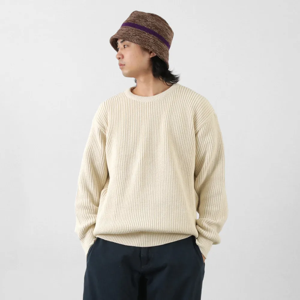 BINGHAMTON KNITTING COMPANY Knits^/ Shaker Crew Knit