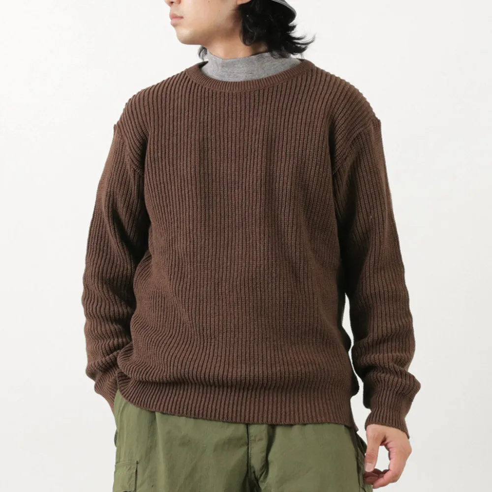 BINGHAMTON KNITTING COMPANY Knits^/ Shaker Crew Knit