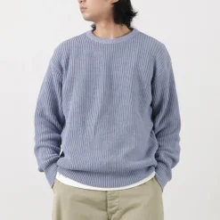 BINGHAMTON KNITTING COMPANY Knits^/ Shaker Crew Knit
