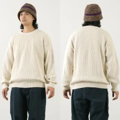 BINGHAMTON KNITTING COMPANY Knits^/ Shaker Crew Knit