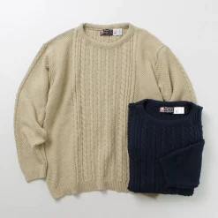 BINGHAMTON KNITTING COMPANY Knits^/ Fisherman Pullover Cotton Knit