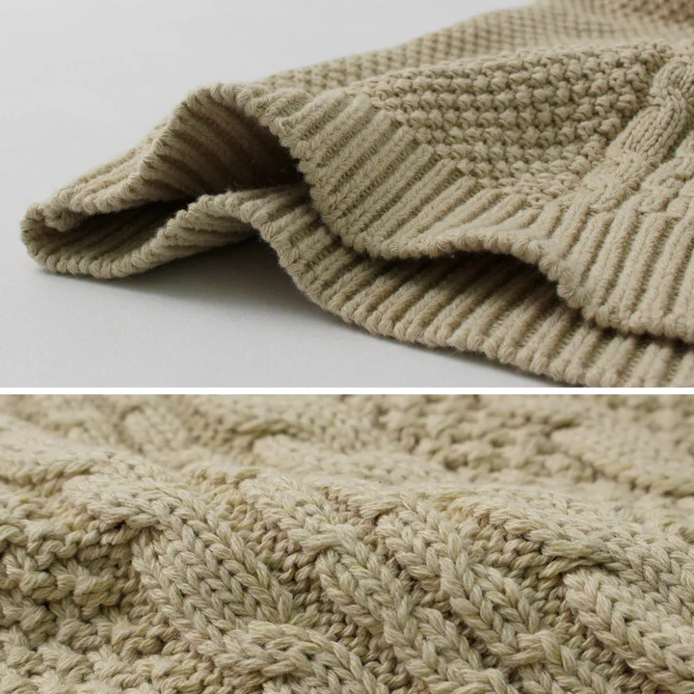 BINGHAMTON KNITTING COMPANY Knits^/ Fisherman Pullover Cotton Knit