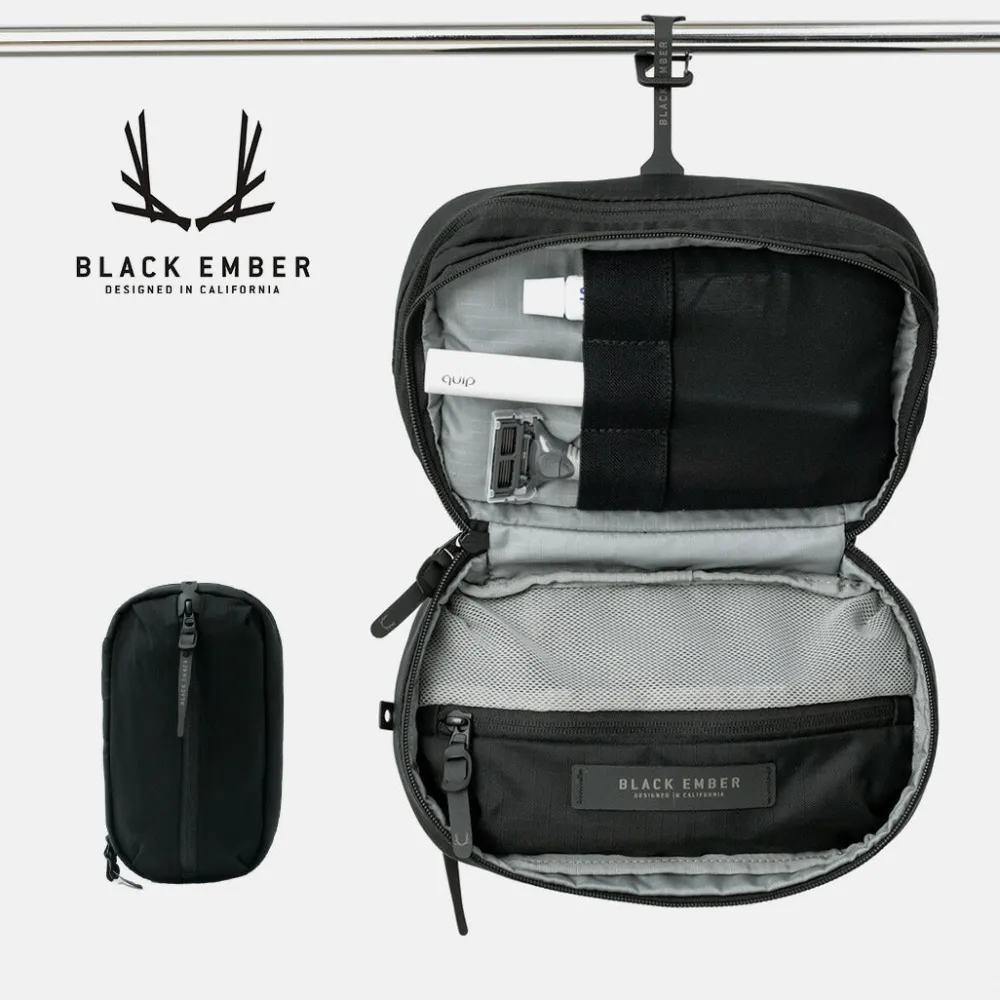 BLACK EMBER Other Bags^/ Dopp Kit black