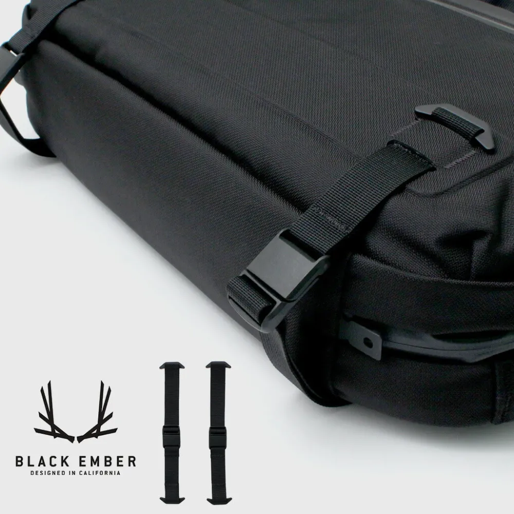 BLACK EMBER Other Bags^/ Forge Compression Straps 2-piece Set black