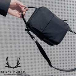 BLACK EMBER Shoulder Bags^/ KOMPAK black