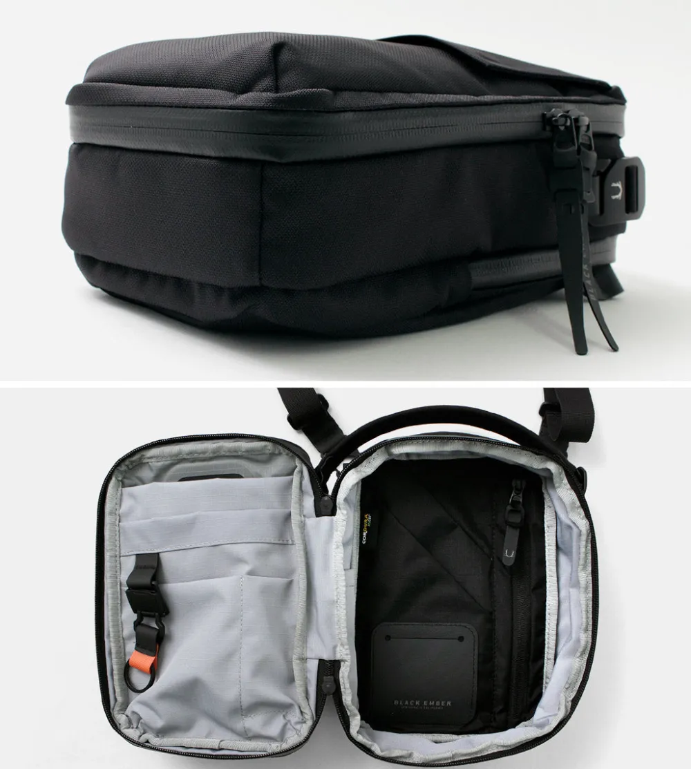 BLACK EMBER Shoulder Bags^/ KOMPAK black