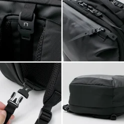 BLACK EMBER Backpacks^/ Rectangle 2-way pack black