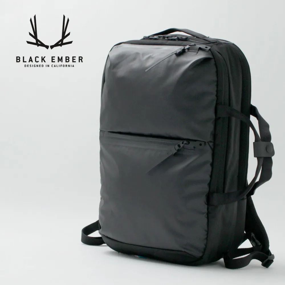 BLACK EMBER Backpacks^/ Rectangle 2-way pack black