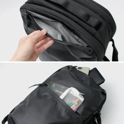 BLACK EMBER Backpacks^/ Rectangle 2-way pack black