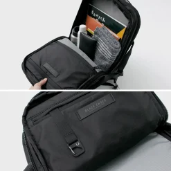 BLACK EMBER Backpacks^/ Rectangle 2-way pack black