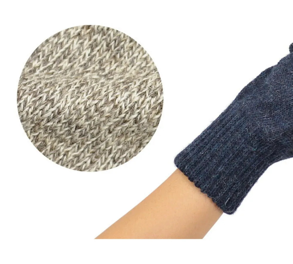 BLACK SHEEP Gloves^/ Fingerless knit gloves