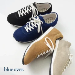 BLUE OVER Sneakers^/ Suede Sneakers MIKEY