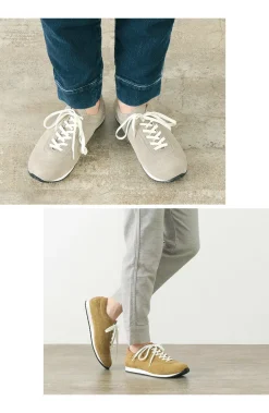 BLUE OVER Sneakers^/ Suede Sneakers MIKEY