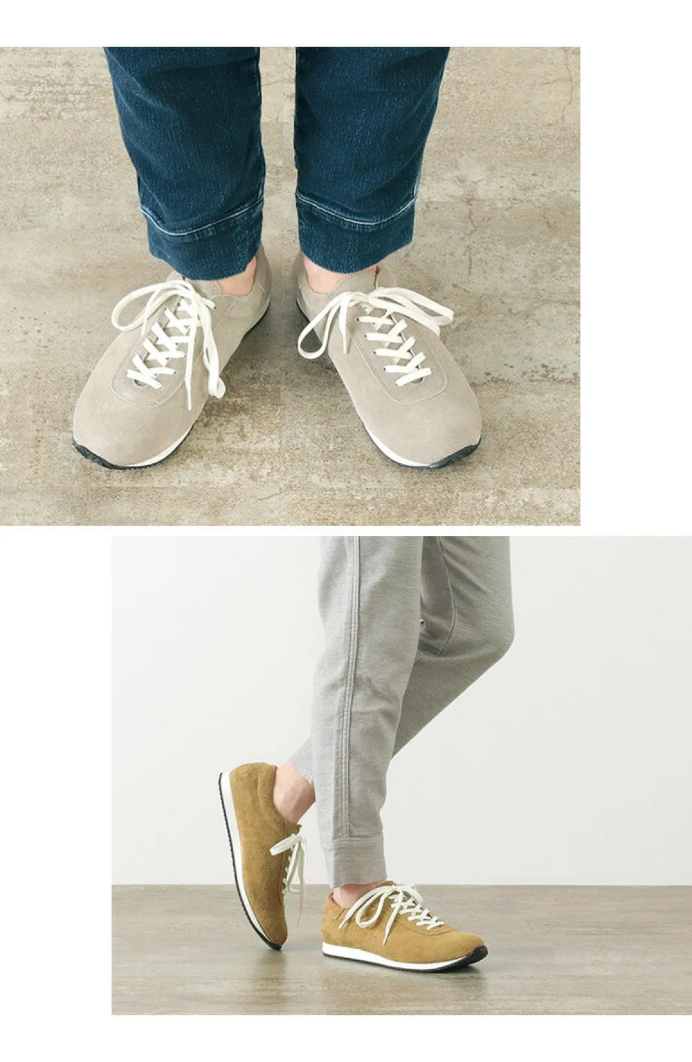 BLUE OVER Sneakers^/ Suede Sneakers MIKEY