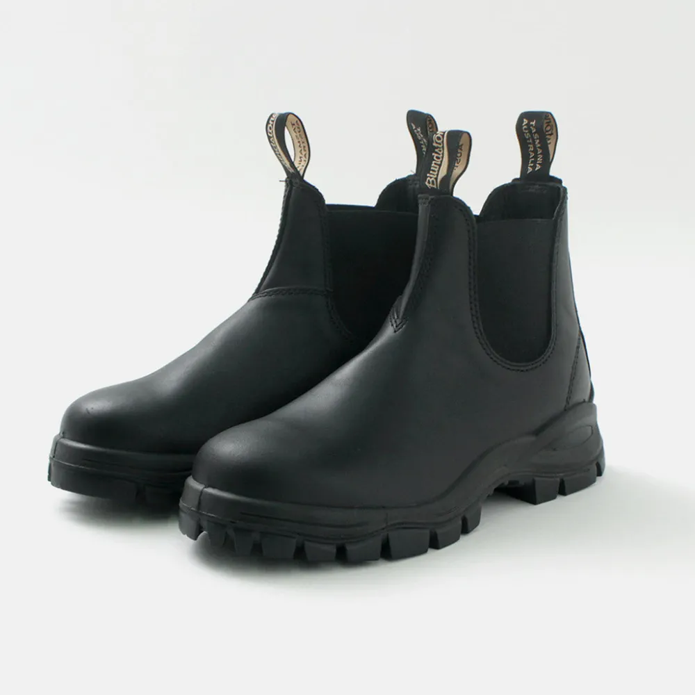 BLUNDSTONE Leather Shoes & Boots^/ LUG BOOT Side Gore Boots black