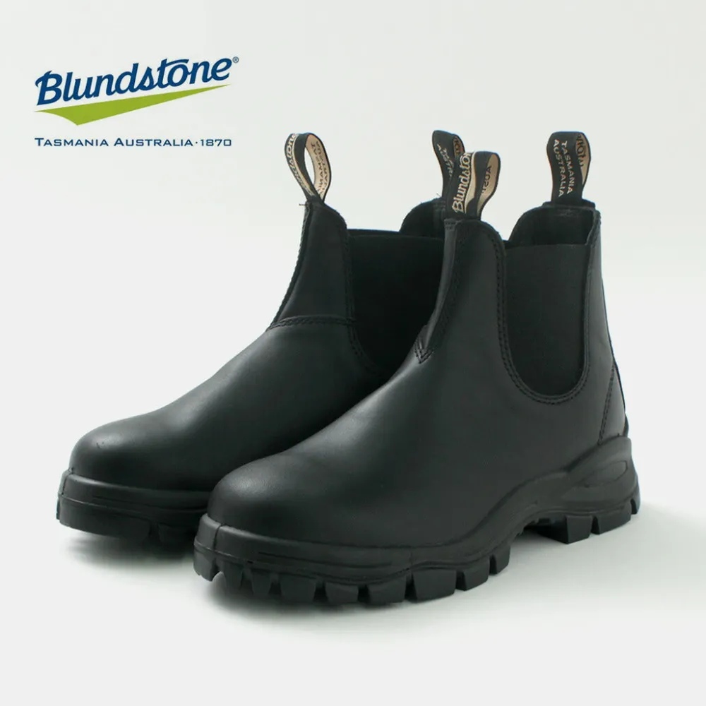 BLUNDSTONE Leather Shoes & Boots^/ LUG BOOT Side Gore Boots black