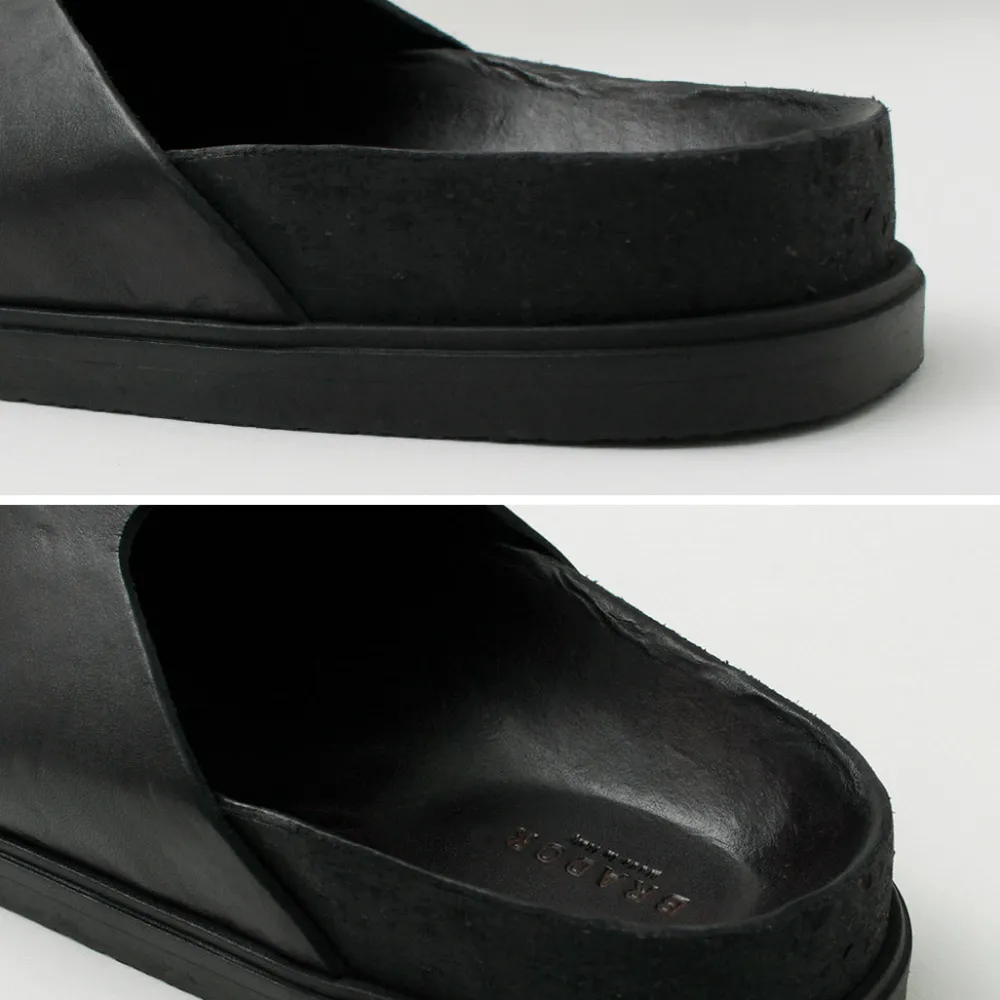 BRADOR Sandals^/ Men's Sabot Type Sandals