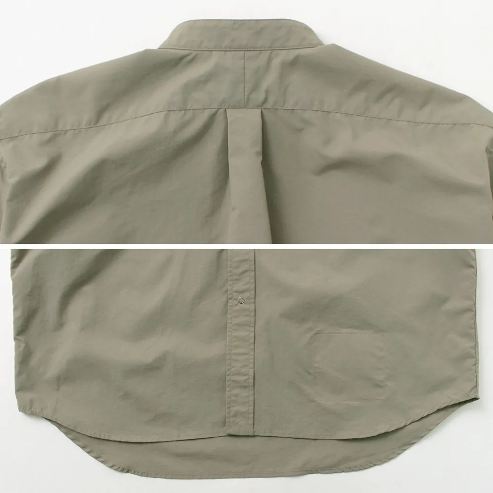 BURLAP OUTFITTER Shirts^/ 7/10 Sleeve Band Collar Shirt