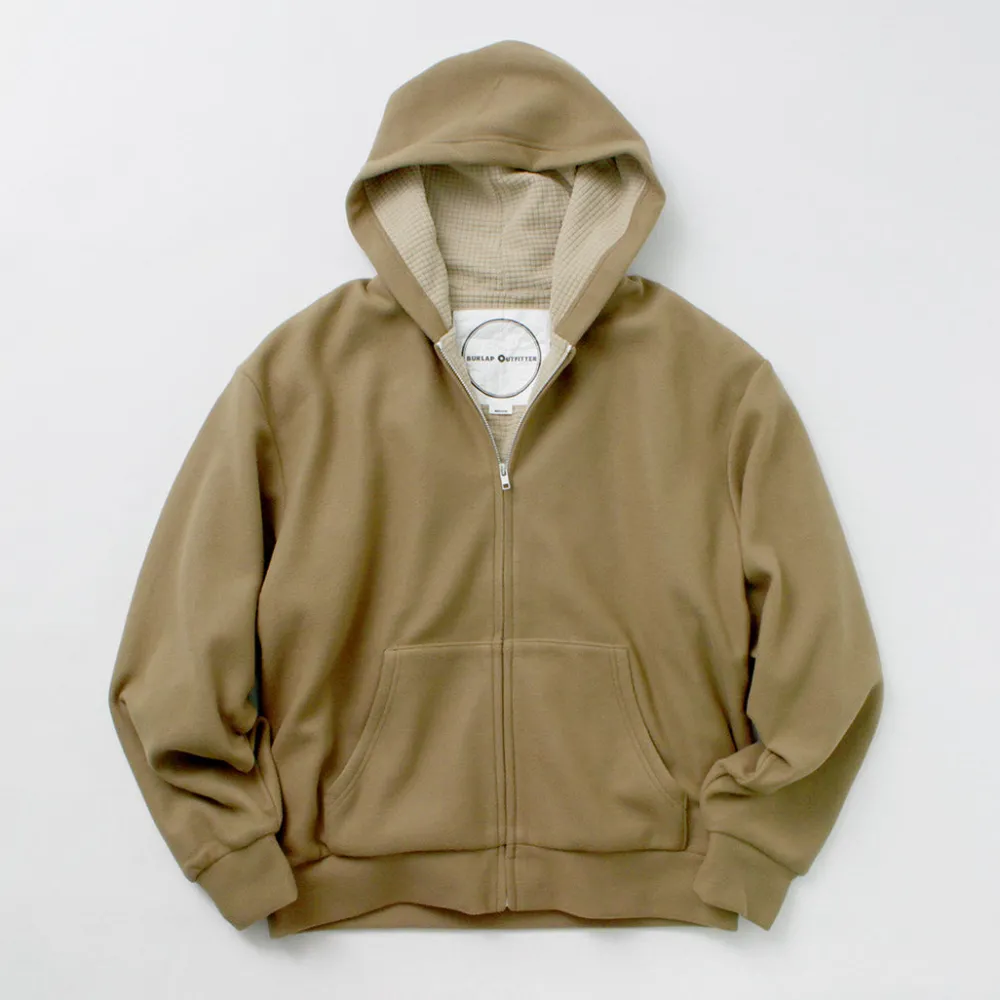 BURLAP OUTFITTER Jackets^/ Grid Fleece Lined Zip Hoodie