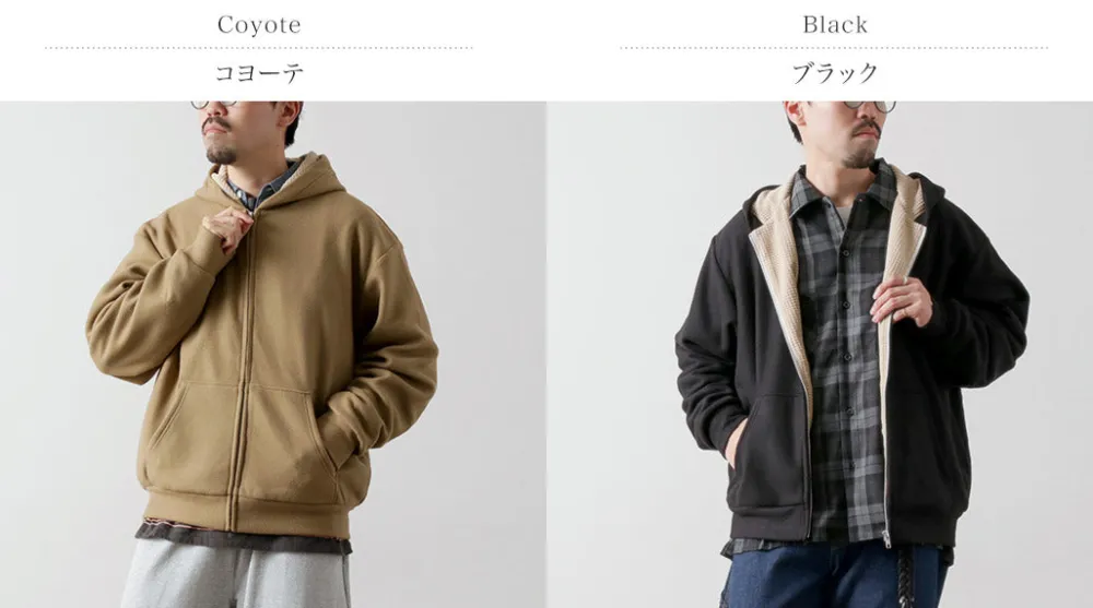 BURLAP OUTFITTER Jackets^/ Grid Fleece Lined Zip Hoodie