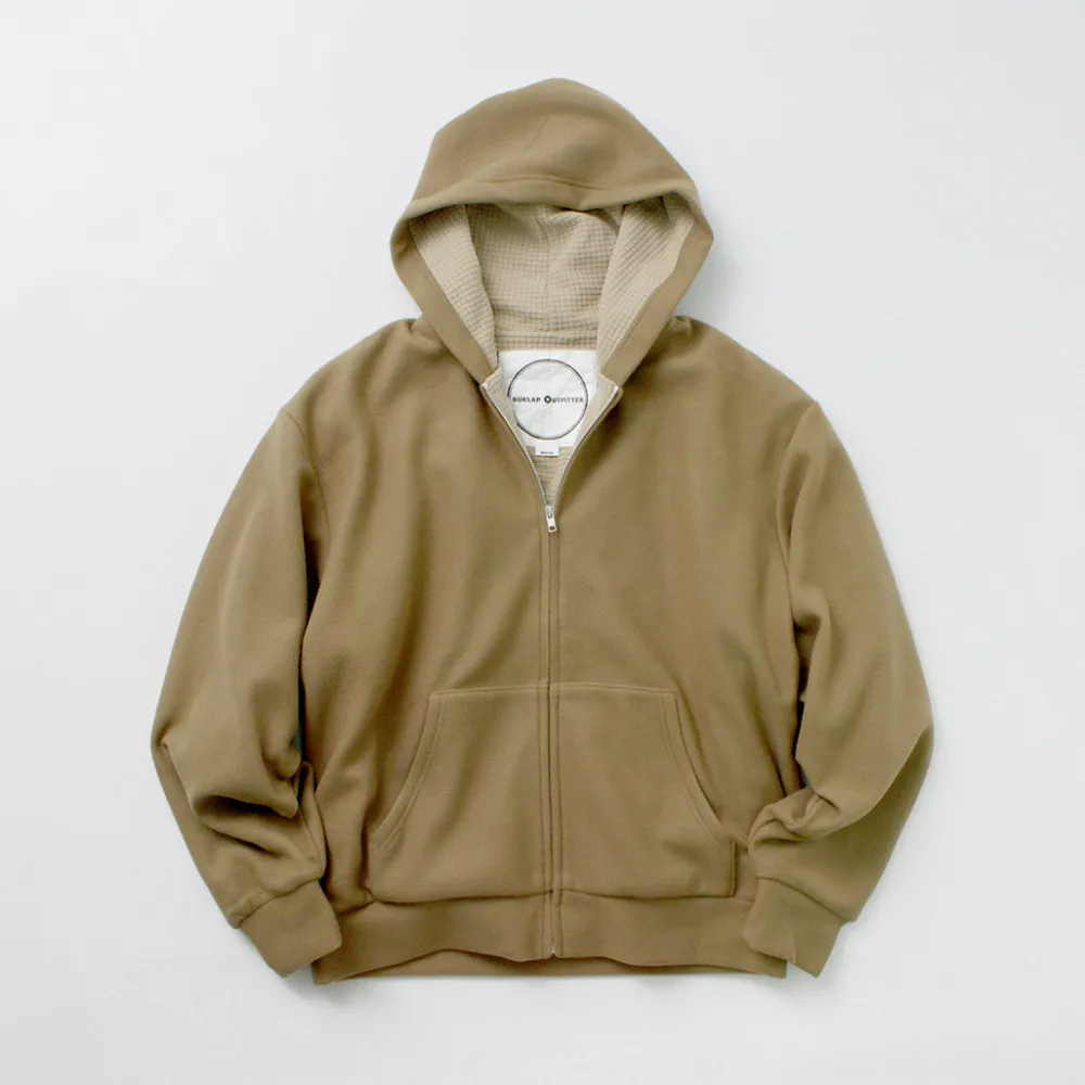 BURLAP OUTFITTER Jackets^/ Grid Fleece Lined Zip Hoodie