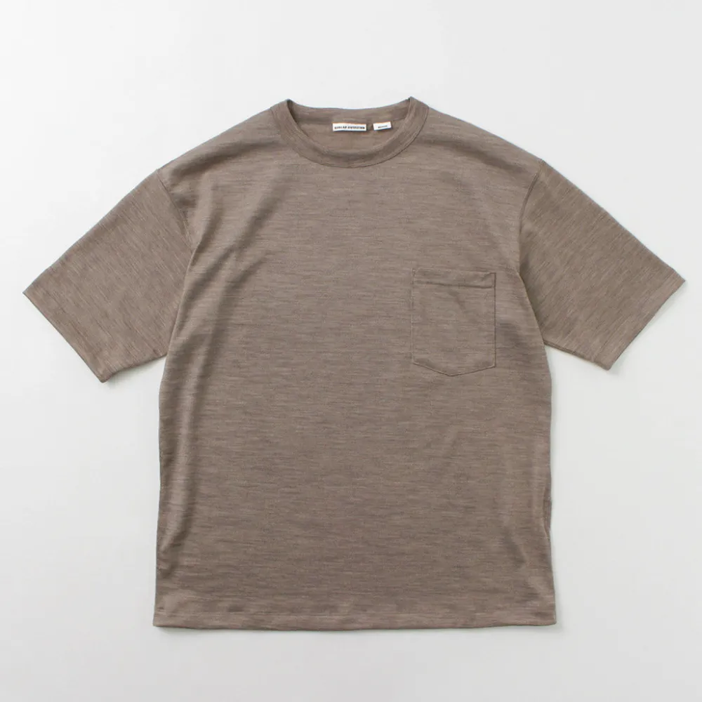 BURLAP OUTFITTER T-Shirts^/ Short Sleeve Merino Wool Pocket T-Shirt