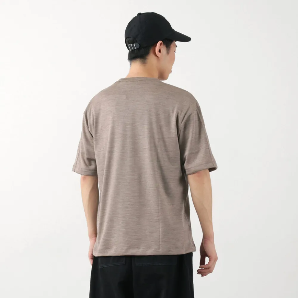 BURLAP OUTFITTER T-Shirts^/ Short Sleeve Merino Wool Pocket T-Shirt