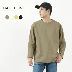 CAL O LINE T-Shirts^/ Inlay Long Sleeve T-shirt