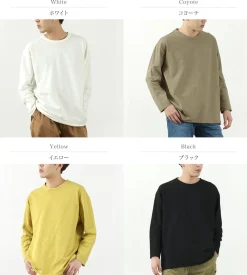 CAL O LINE T-Shirts^/ Inlay Long Sleeve T-shirt