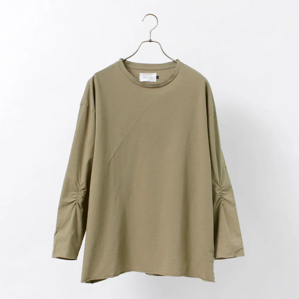 CAL O LINE T-Shirts^/ Inlay Long Sleeve T-shirt