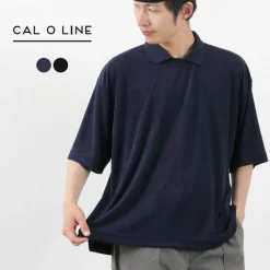 CAL O LINE Shirts^/ Pile Polo Crew