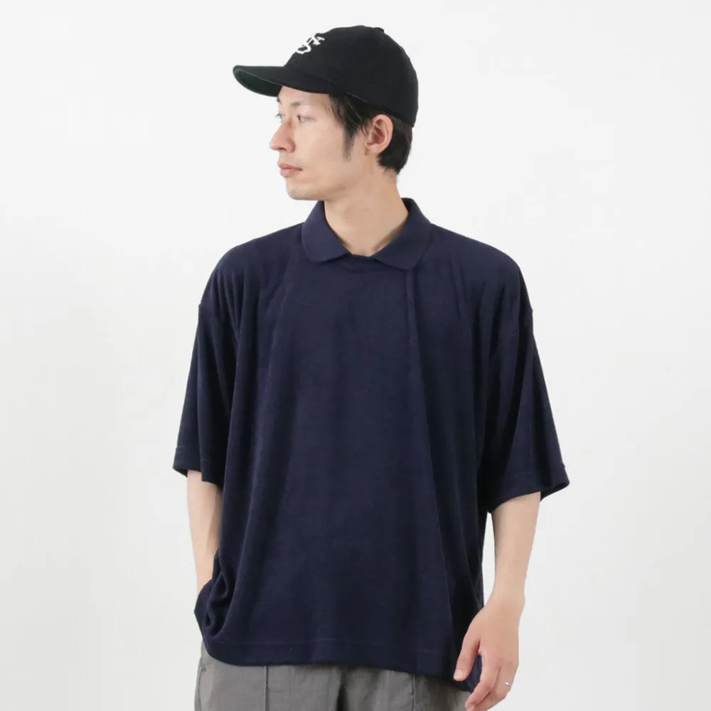 CAL O LINE Shirts^/ Pile Polo Crew