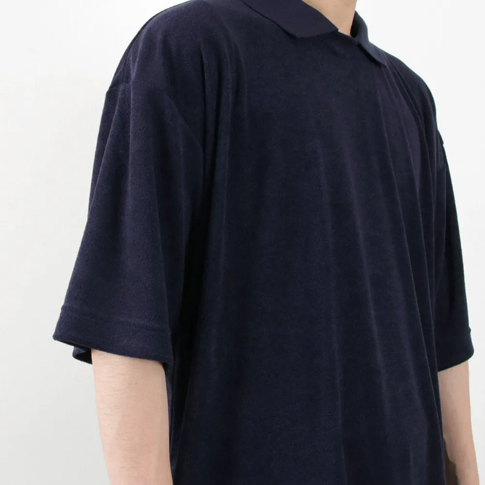 CAL O LINE Shirts^/ Pile Polo Crew