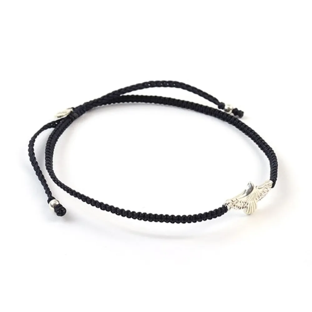 CHALISA T.. Anklets^/ Eagle Notching Cord Anklet