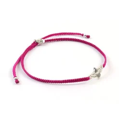 CHALISA T.. Anklets^/ Eagle Notching Cord Anklet