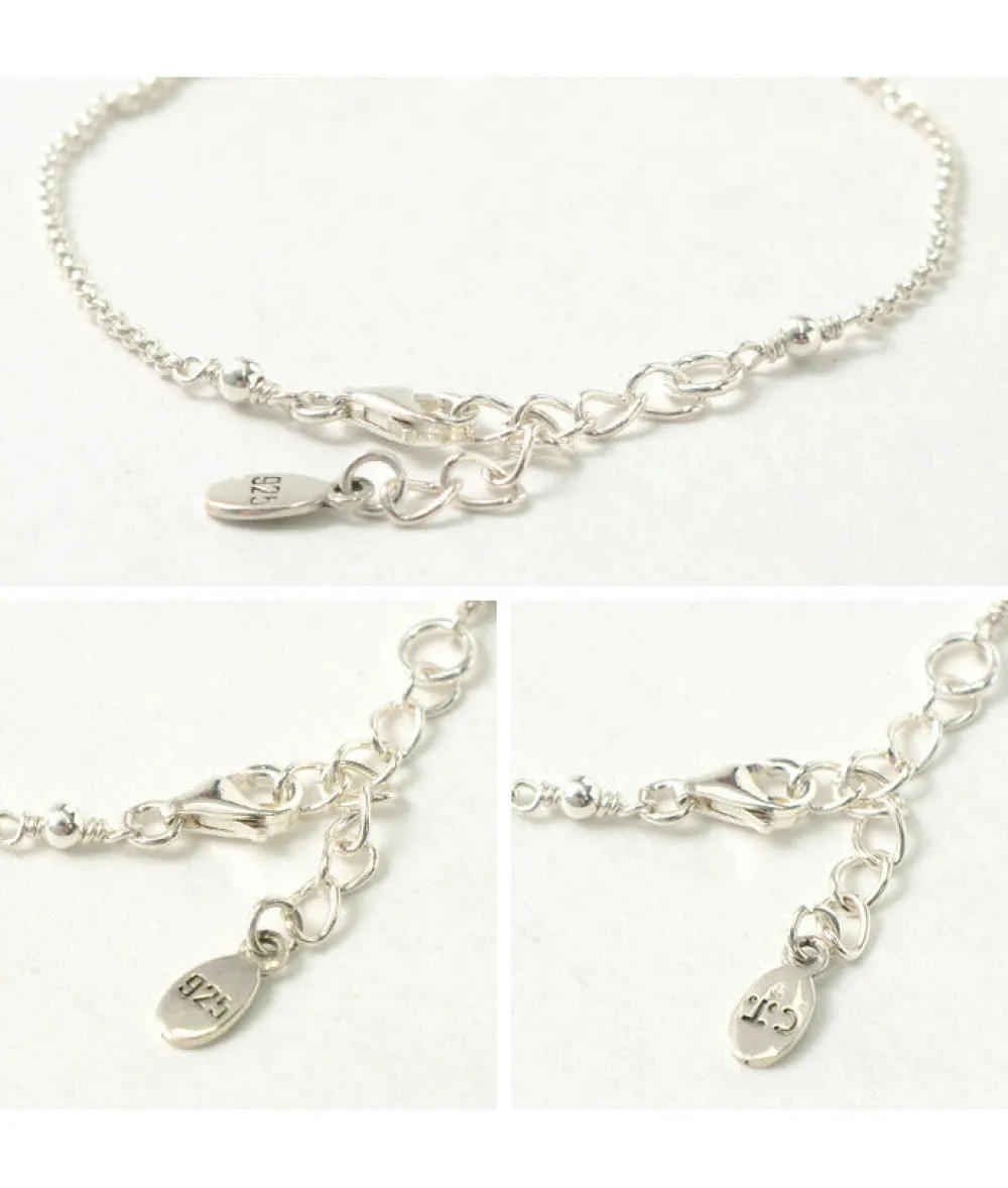 CHALISA T.. Anklets^/ Eagle chain bracelet silver